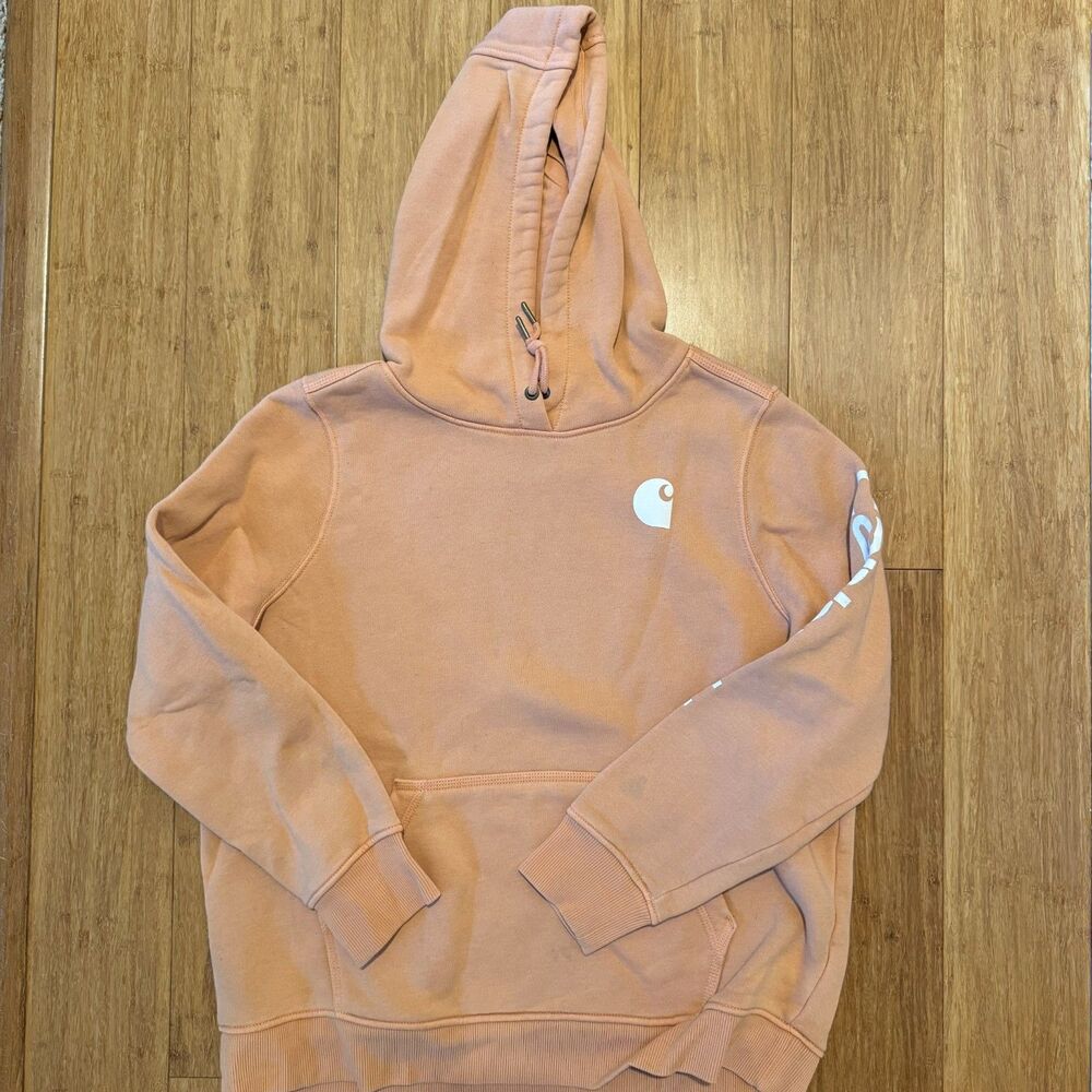 Youth Carhartt Peach Hoodie Size XL